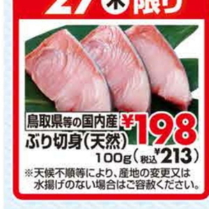 ぶり（切り身）