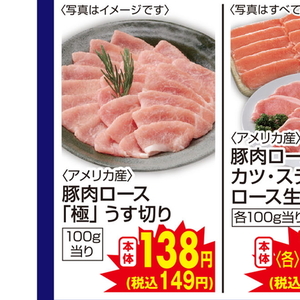 豚ロース薄切り