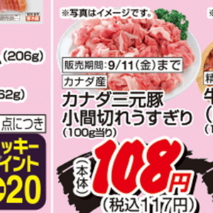 豚コマ・切落し