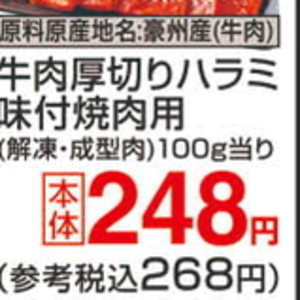 牛肉ハラミ