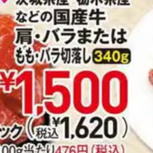牛コマ・切落し