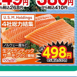 サーモン（さく取り）