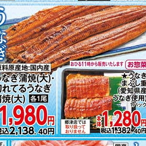 うなぎの蒲焼き