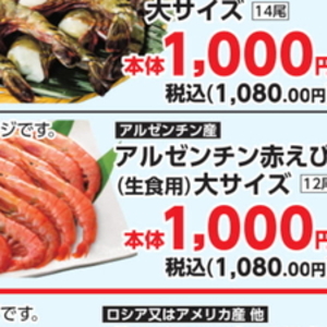 えび（刺身）