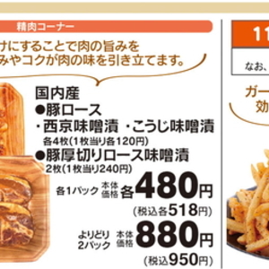 豚ロース厚切り