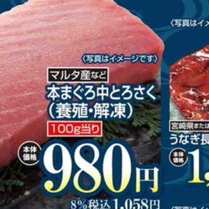 まぐろ中とろ