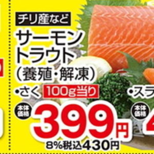 サーモン（さく取り）
