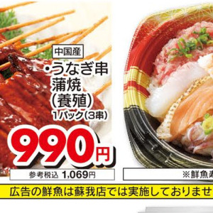 うなぎの蒲焼き