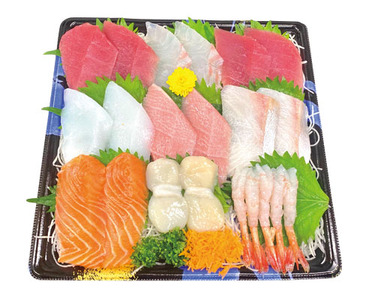 鮮魚専門店のお造り 9点盛・1パック